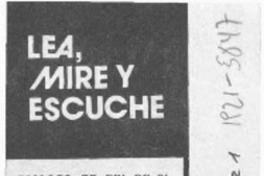 Diálogo de fin de siglo  [artículo].