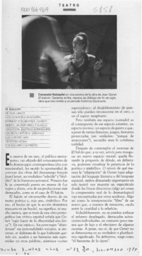 Teatro  [artículo] Eduardo Guerrero.