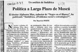 Política a largo plazo de Moscú
