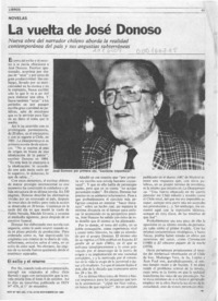 La Vuelta de José Donoso  [artículo].