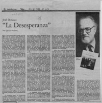 "La desesperanza"