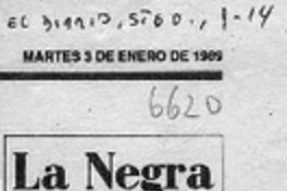 La Negra Ester  [artículo].