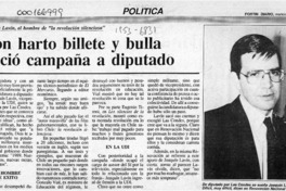 Con harto billete y bulla inició campaña a diputado  [artículo].