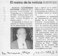 El Rostro de la noticia