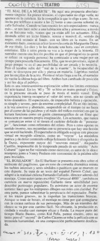 Teatro  [artículo] Pedro Labra.