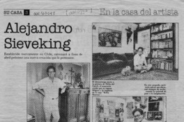 Alejandro Sieveking  [artículo] Carmen Grandé.