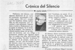 Crónica del silencio