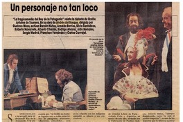 Un personaje no tan loco