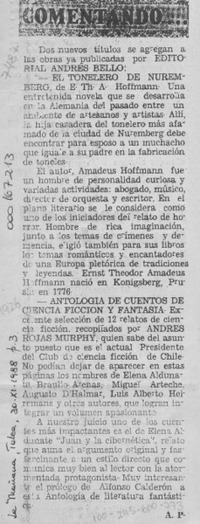 Comentando --  [artículo] A. P.