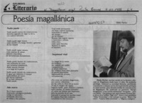 Poesía magallánica  [artículo].