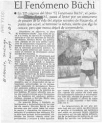 El Fenómeno Büchi  [artículo].