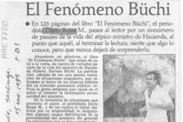 El Fenómeno Büchi  [artículo].