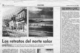 Los retratos del norte solar
