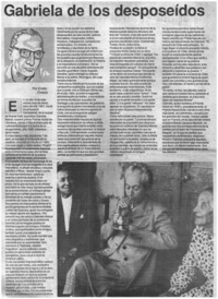 Gabriela de los desposeídos