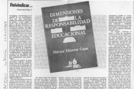 Reivindicar la educación