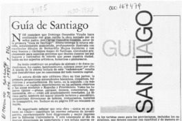 Guía de Santiago  [artículo] F. L.