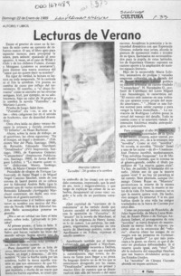 Lecturas de verano  [artículo] Filebo.