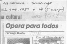 Opera para todos