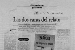 Las dos caras del relato