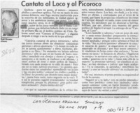 Cantata al loco y al picoroco  [artículo] Raúl Morales Alvarez.