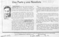 Una poeta y una novelista