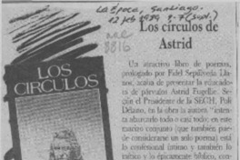 Los Círculos de Astrid  [artículo].