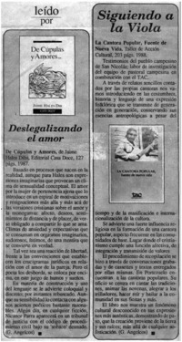 Deslegalizando el amor