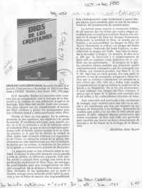 Dios de los cristianos