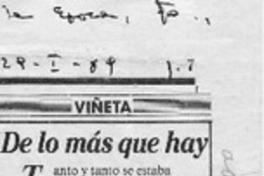 De lo más que hay  [artículo] Vitriolo.