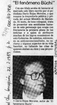 "El Fenómeno Büchi"  [artículo].