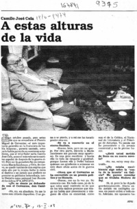 A estas alturas de la vida  [artículo] Luis Sánchez Bardón.