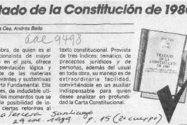 Tratado de la Constitución de 1980  [artículo].
