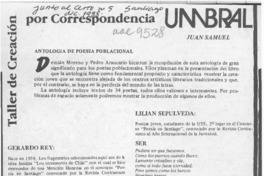 Antología de poesía poblacional