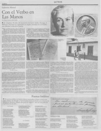 Con el verbo en las manos --