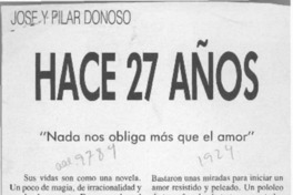 Hace 27 años  [artículo] Pauline Kantor.