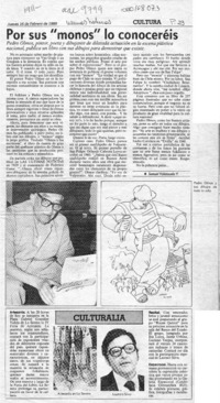 Por sus "monos" lo conoceréis