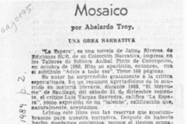 Mosaico  [artículo] Abelardo Troy.