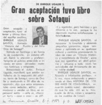 Gran aceptación tuvo libro sobre Sotaquí