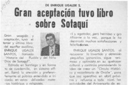 Gran aceptación tuvo libro sobre Sotaquí