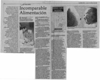 Incomparable alimentación