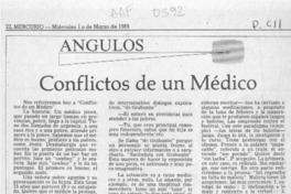 Conflictos de un médico