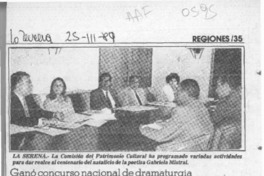 Vida de Gabriela Mistral inspiró obra de profesor  [artículo] Rubén Aguilera.