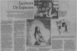 Escritora de espacios