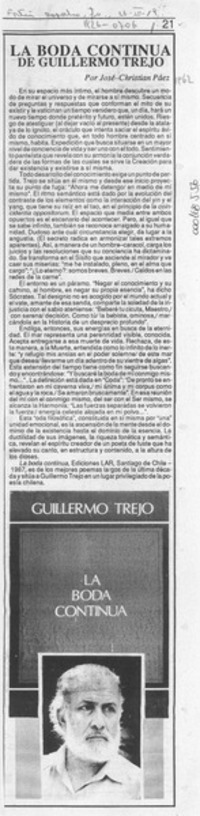 La boda continúa de Guillermo Trejo