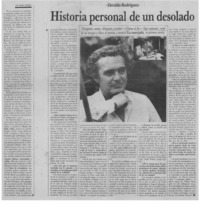 Historia personal de un desolado