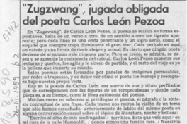 "Zugzwang", jugada obligada del poeta Carlos León Pezoa  [artículo] Ennio Moltedo.