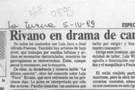 Rivano en drama de cantantes  [artículo].