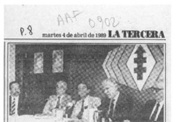 Tomic disuadió a la Mistral de ser D. C.  [artículo].