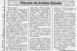 Dibujos de Andrés Sabella