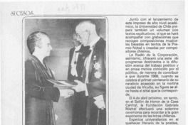 Homenaje universitario a Gabriela Mistral  [artículo].